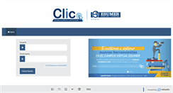 Desktop Screenshot of clic.esumer.edu.co