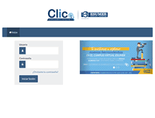 Tablet Screenshot of clic.esumer.edu.co