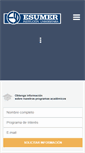 Mobile Screenshot of esumer.edu.co